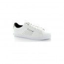 Le Coq Sportif Basket Agate Lo Zebra Blanc / Noir Blanche - Chaussures Baskets Basses Homme Bonnes Affaires